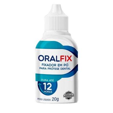 Imagem de Fixador Em Pó Para Prótese Dental Oralfix Sem Sabor 20g