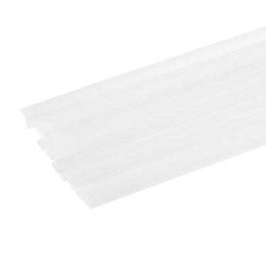 Imagem de HARFINGTON 1 conjunto (20 peças) hastes de solda de plástico 20 cm tiras de solda PP hastes de soldagem para para-choques de carro, caiaque, reparo diário, para-choques de plástico, branco