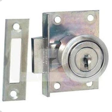 Imagem de Fechadura Gaveta 802 Quadrada Papaiz