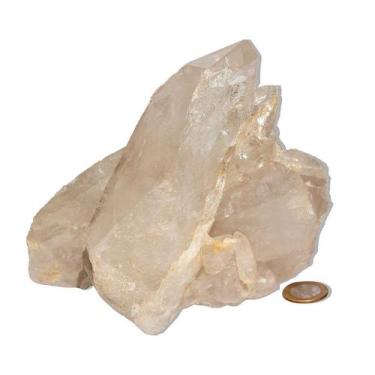 Imagem de Drusa de Cristal Quartzo Natural - Aglomerado de Pontas Naturais - 2,8