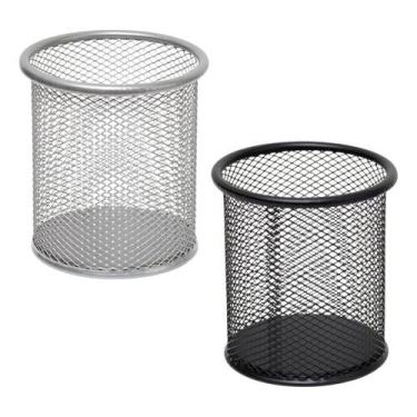 Imagem de Porta Caneta de Ferro Para Escritório Redondo Sortido - Nixhouse