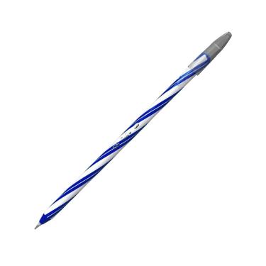 Imagem de Caneta Gel Spiro 0.7mm Azul CiS Vibrante Escolar Colorida Prova Texto Aula Desenho Cor Escrever