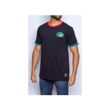 Imagem de Camiseta Especial Masculina Preta T337A - Starter