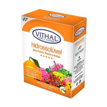 Imagem de Fertilizante Hidrossolúvel Para Horta, Flores E Frutas Vithal - 400g
