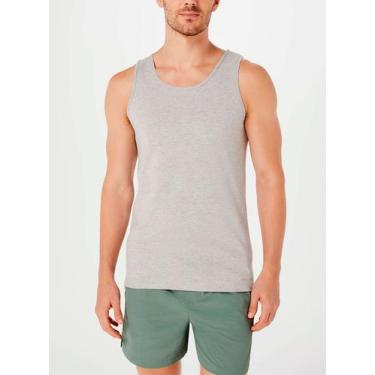 Imagem de Camiseta Regata Hering 0199 Masculina Slim Algodão T. P/XXG, XXG, M2h,