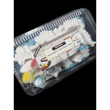 Imagem de Kit Pintura de Gesso Kids MOTORES / Coleção Mini / aniversário / Diver