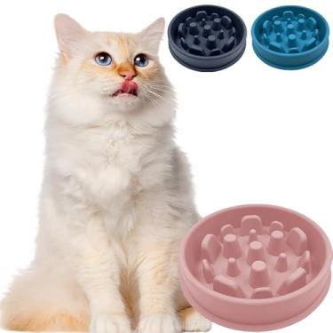 Imagem de Tigela de silicone para cães e gatos, brinquedo interativo para treinamento alimentar, cor rosa, evita excessos, mantém os animais de estimação ocupados, ideal para cães e gatos