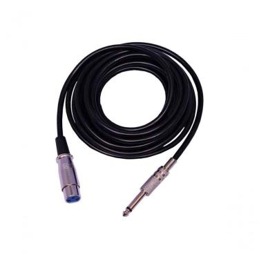 Imagem de Cabo De Microfone P10 Macho X Cannon Femea