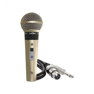 Imagem de Microfone Profissional Sm58 P4* Champanhe Acompanha Cabo De 5 Metros