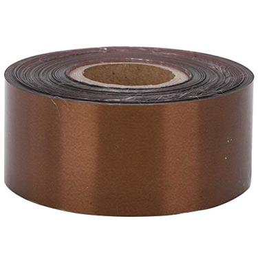 Imagem de Cryfokt Folha de Papel para Estampagem a Quente Com 3 Cm de Largura 120 Metros / Rolo de Decoração Dourada para Caixas de Presente Etiquetas de Embalagens de Alimentos [encantador atraente] [Papel Couro Plástico Pano de madeira] (Café)
