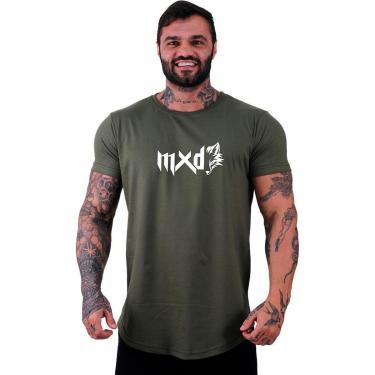 Imagem de Camiseta Longline MXD Conceito Estampada Musculação Fitness-Masculino