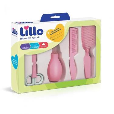 Imagem de Kit Higiene Recem Nascido Lillo, Rosa