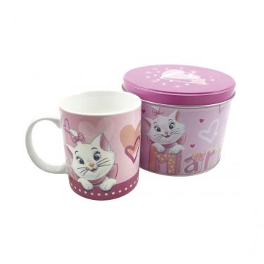 Imagem de Caneca De Porcelana Na Lata 350 Ml Gata Marrie Disney