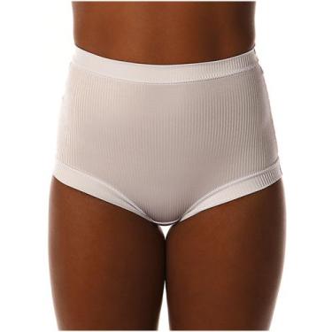 Imagem de Calcinha Alta Demillus 026406 Cotelê Microfibra T. P/XG, G, 20, Branco