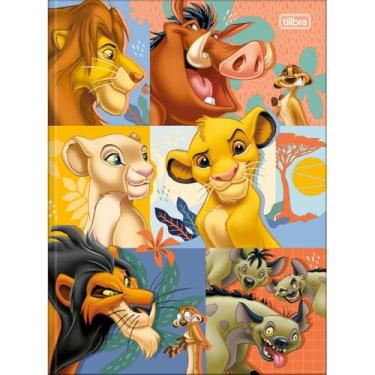 Imagem de Caderno Rei Leão TILIBRA Universitário BROCHURA - 80 Folhas (Quadros)