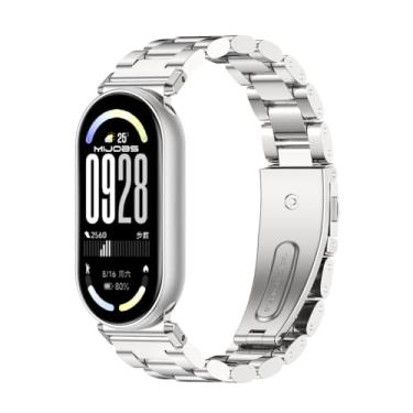 Imagem de MIJOBS Pulseira de substituição respirável para Xiaomi Mi Band 10/9/8 para Mi Fit Band 10 / 9 / 8 para SmartWatch para mulheres e homens