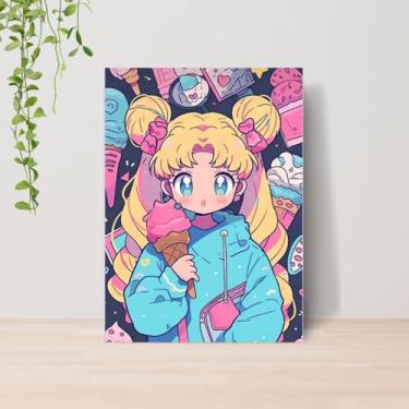 Imagem de Genérico, Quadro Sailor Anime A4 | Placa MDF 004