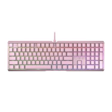 Imagem de CHERRY XTRFY Teclado mecânico para jogos MX 3.1 com fio | Novos interruptores MX2A (rosa, MX2A marrom)