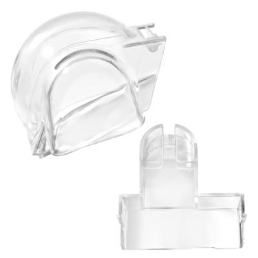 Imagem de Capa protetora de suspensão suspensa, trava de suspensão de suspensão da lente da câmera, proteção anticolisão e resistente a arranhões, compatível com acessórios DJI Mavic Pro Drone (transparente)