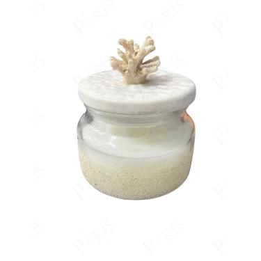 Imagem de Vela Aromática Oceano em Vidro Areia AQ0022 BTC