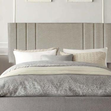 Imagem de Painel Estofada Grécia 140cm Casal Para Cama Box Quarto Linho Bege - Gat Magazine