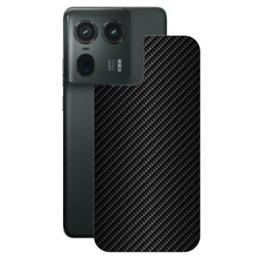 Imagem de Película Para Motorola Moto Edge 50 Ultra 5g - Traseira De Fibra De Carbono Preta - Gshield