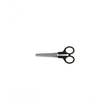 Imagem de Tesoura Escolar Preta Tesouras Brinox 4 1/2" 11,5 Cm Preto Brinox