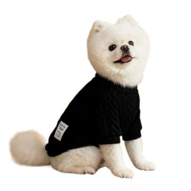 Imagem de Roupas de gatinho, suéteres para cães e gatos, para animais de estimação, fantasia de outono e inverno, casaco para gatos pequenos, médios, cães, meninas, meninos, serve de 1 a 10 kg