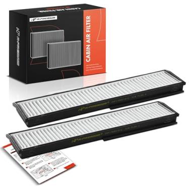 Imagem de A-Premium Filtro de ar de cabine de 2 peças compatível com Mercedes-Benz 300CE 1990-1993, 300D 1990-1993, 300E 1990-1993, 300SL 1990-1993, 300TE 1990-1993, 400E 1992-1993, 500E 1 992-1993, E300, E320