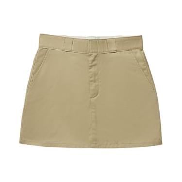 Imagem de Dickies Minissaia de trabalho feminina, Caqui, 66