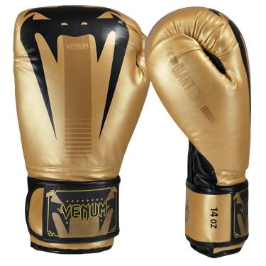 Imagem de Luva de Boxe Muay Thai Profissional Venum Giant Evo Pro Dourado-Unissex
