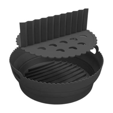 Imagem de Forros de silicone para fritadeira a ar, de silicone para cesta de fritadeira a ar | inserções de frigideiras de segurança para -louças, divisórias de panela para casa, cozinha, café