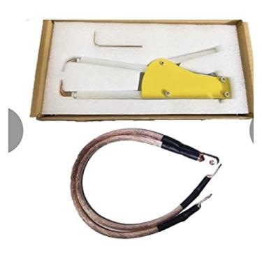 Imagem de Máquina de solda a ponto portátil Máquina de solda a ponto Alicate de solda de topo Alicate de soldagem de hardware de formato especial Alicate de soldagem de ponta versão de cobre Alicate de solda