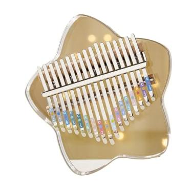 Imagem de Piano de polegar instrumento musical Kalimba de 17 teclas kalimba profissional