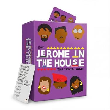 Imagem de Black Owned | Jerome in The House Family Trivia Party Card Game from The 90's TV Show | If You Know The Saying This is for You | Fun Game for Everyone | Great at Black 90's Parties | Game Night Fun