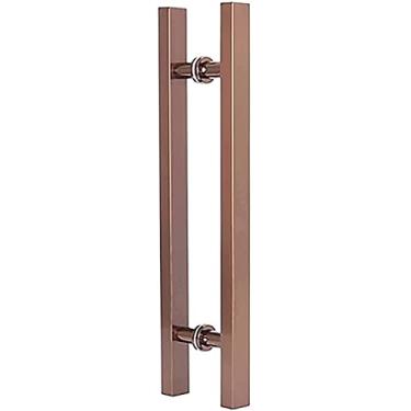 Imagem de Puxador de porta de vidro, puxador de porta de aço inoxidável de aço inoxidável de aço inoxidável barra T, puxador de porta de chuveiro, maçaneta de porta deslizante de porta de celeiro