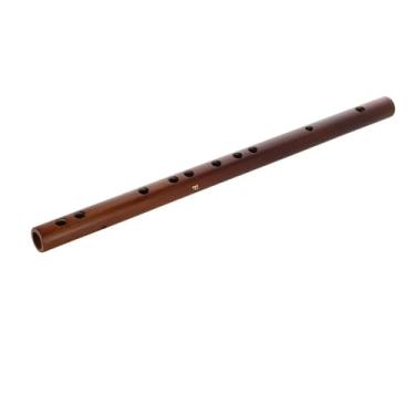 Imagem de Flauta de bambu de madeira para iniciantes instrumento musical chinês de madeira