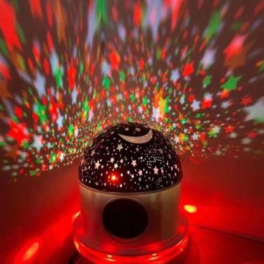 Imagem de Projetor De Galáxia  Led Pisca E Ampliador De Som Bluetooth - oem