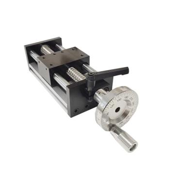 Imagem de Mesa deslizante de trilho de guia de movimento linear de parafuso esférico com função de elevação cruzada (Ordinary handwh-400)