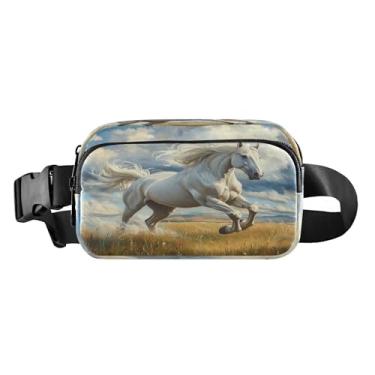 Imagem de CEBUGI Pochetes de caminhada para homens e mulheres, pochetes modernas resistentes à água com cinto ajustável para treino, viagem, corrida