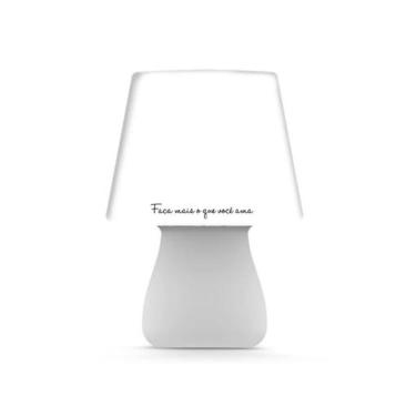 Imagem de Luminária Abajur De Mesa Grande Faça Mais