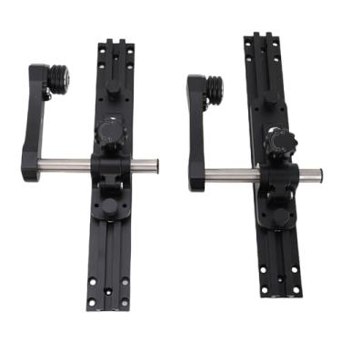 Imagem de Zhjvihx Guias de Pressão para Serra de Mesa, Guias de Rolo Ajustáveis ​​em Liga de Alumínio Com Ajustador de Tensão para Processamento Mecânico de Marcenaria, Acessórios para Serra de