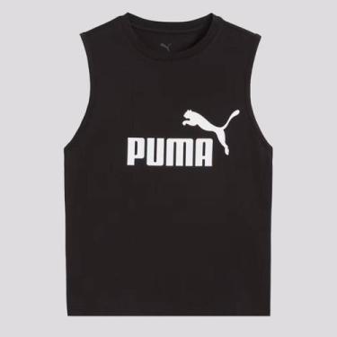 Imagem de Regata Puma ESS NO. 1 Logo Tank Feminina Preta, G