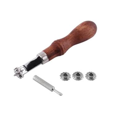 Imagem de Acouto Conjunto de Espaçador de Couro 1 Unidade Conjunto de de Gravação de Espaçador de Couro Ferramenta de Design de Costura de Artesanato, Artesanato e Costura/