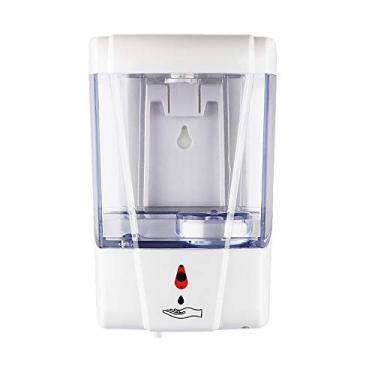Imagem de 700mL Dispenser de Sabonete Automático com Indução para Parede Máquina Lavagem Mãos sem Dispositivo Gotejamento Líquido Residencial Casa Escola Hotel