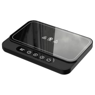 Imagem de FytStycale Acessórios para aquecedor de canecas, base de aquecimento para chocolate quente com temporizador (substituição), Preto