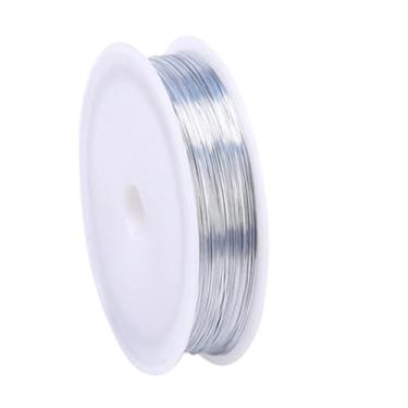 Imagem de Fio de artesanato de 0,5 mm com 80 m de comprimento, rolo de arame de alumínio para fabricação de joias multicolorido para embrulhar fios, contas, esculturas, modelismo e desenhos florais (tamanho