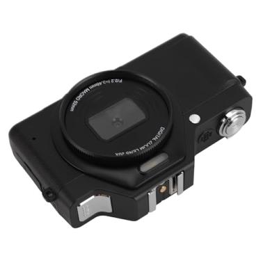 Imagem de Câmera Digital, Câmera 4K UHD Anti Shake Vedio, Câmera de Vlogging Com Foco Automático de Viagem de 58 MP Com Tela de 2,88 Polegadas, Zoom Digital de 20X, Bateria de 1200mAh,