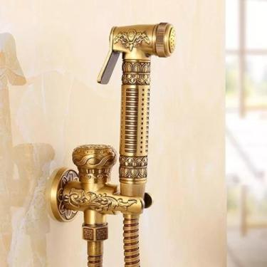 Imagem de Bidê Ducha Higiênica Bronze Retro Vintage - Banheiros - Gourmet