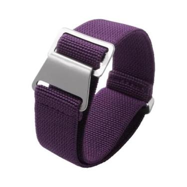 Imagem de Pulseira De Relógio Unissex De Nylon Trançado Elástico De 18mm 20mm 22